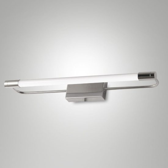 Fabas luce rapallo applique cromo per bagno led 10w 3000k 10cm