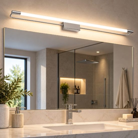 Fabas rapallo applique cromo per bagno led 20w 3000k