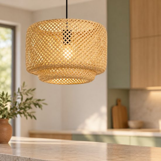 Eglo hettonle lampadario rustico per sala da pranzo nero legno a sospensione
