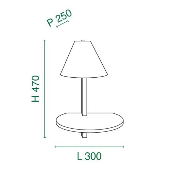 Fabas goodnight applique per camera da letto antracite led 8w 3000k con presa usb