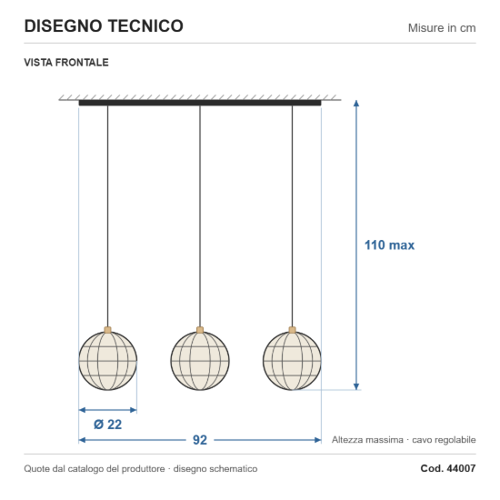 Eglo waverton lampadario per cucina moderno nero legno a sospensione 3 luci