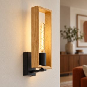 Eglo littleton applique per camera da letto moderna nera da parete 11cm