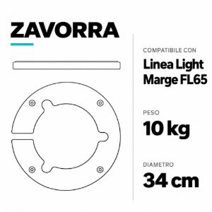 Linea light peso zavorra per lampada da giardino esterno