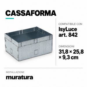 Isyluce cassaforma per appliques in gesso cod 842