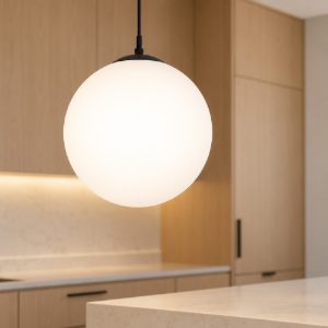Eglo rondo 3 lampadario moderno per ingresso globo nero a sospensione 30cm