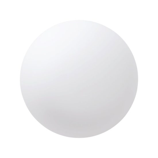 Eglo rondo plafoniera 25cm globo moderna nichel opaco vetro