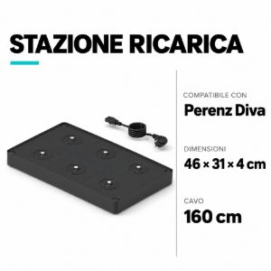 Stazione multipla di ricarica per lampada diva perenz illuminazione