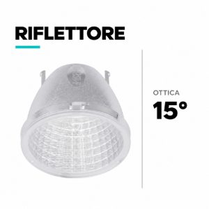 Riflettore ottica 15°