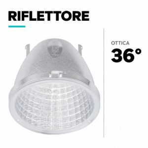 Riflettore ottica 36°