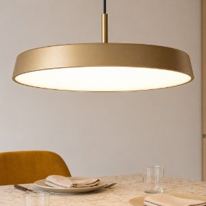 Isyluce urban lampadario da cucina sabbia led 42w cct 3000k 4000k dimmerabile