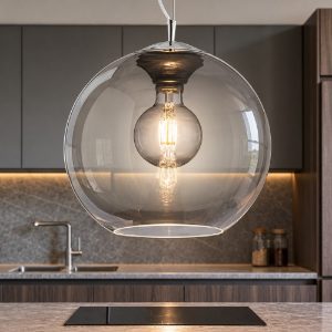 Nemo sp1 d20 fume ideal lux lampadario boccia sfera vetro