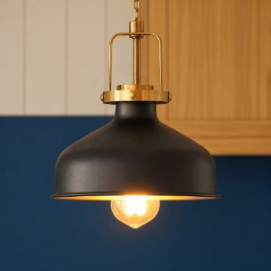 Ideal lux eris-2 sp1 lampadario da cucina nero opaco vintage