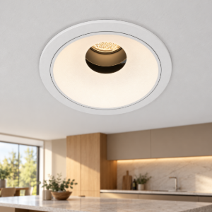 Faretto da incasso led 10w 3000k rotondo bianco maytoni wise