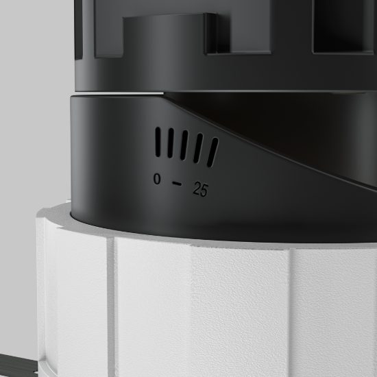Faretto da incasso led 10w 3000k rotondo bianco maytoni wise
