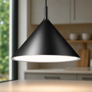 Gea luce barbie lampadario da cucina per tavolo cucina colore nero