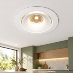 Faretto da incasso led 12w 3000k dimmerabile bianco maytoni yin