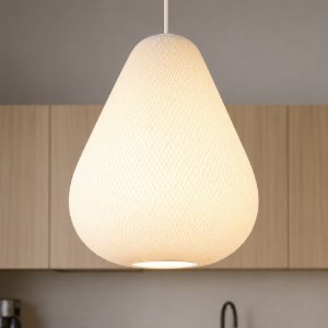 Lampadario da cucina a goccia bianco design