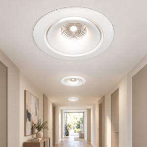 Maytoni yin faretto da incasso led 12w 4000k per cucina moderno bianco