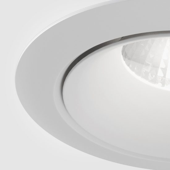 Maytoni yin faretto da incasso led 12w 4000k per cucina moderno bianco
