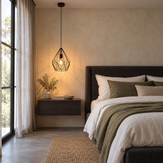 Eglo carlton lampadario moderno nero a sospensione per ingresso goccia 31cm