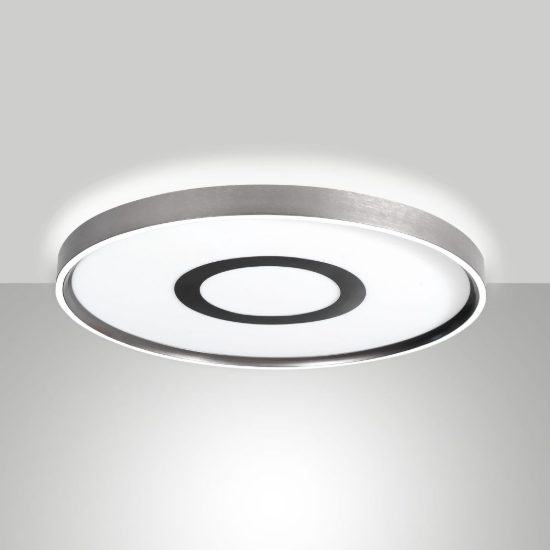 Fabas solaro plafoniera canna di fucile led 40w cct 2700k 4000k dimmerabile con telecomando