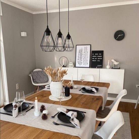 Lampadario  per penisola cucina nero tre luci fuori prod