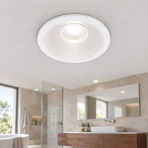 Faretto da incasso per bagno led 6w 4000k bianco maytoni zoom ip65