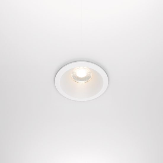 Maytoni zoom faretto da incasso led 3000k dimmerabile per bagno ip65