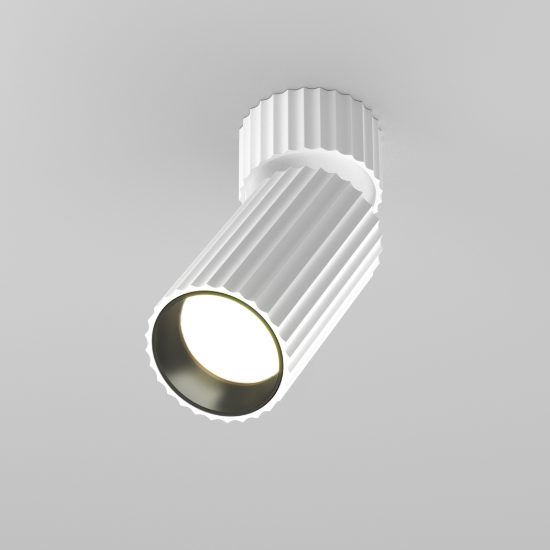 Maytoni calipso faretto da soffitto gu10 per cucina moderno bianco