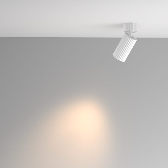 Maytoni calipso faretto da soffitto gu10 per cucina moderno bianco
