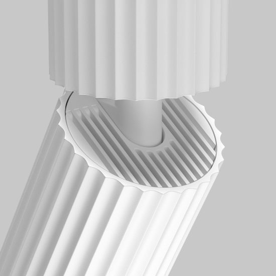 Maytoni calipso faretto da soffitto gu10 per cucina moderno bianco