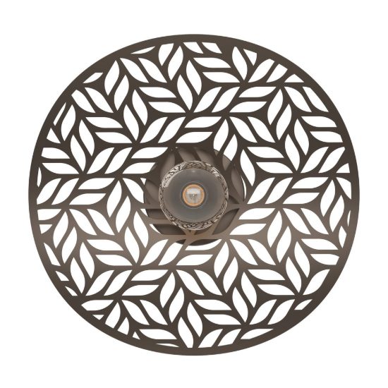 Eglo swaby plafoniera per soggiorno moderna bronzo 40cm