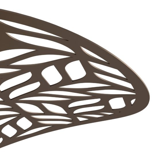 Eglo swaby lampada moderna da tavolo rotonda bronzo per soggiorno