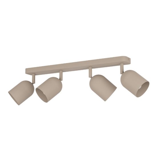Eglo tilston plafoniera 58cm per soggiorno sabbia