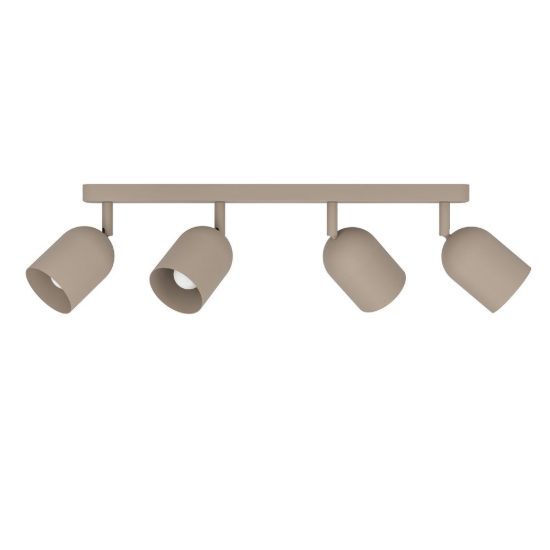 Eglo tilston plafoniera 58cm per soggiorno sabbia