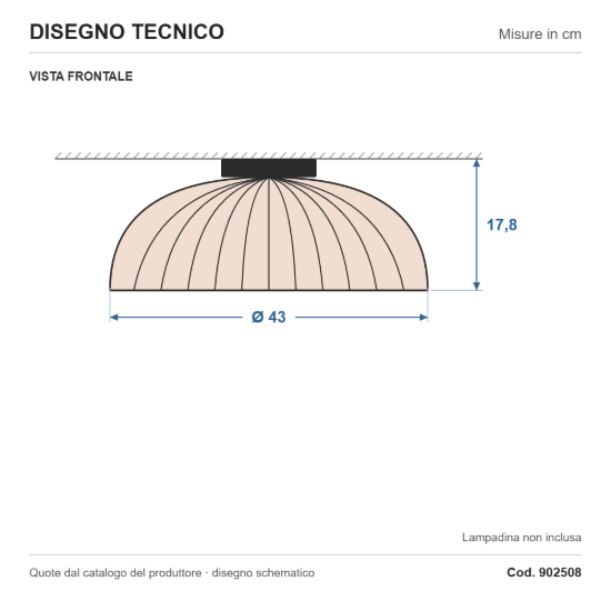 Eglo almanzora plafoniera 43cm per soggiorno industriale nero e rame
