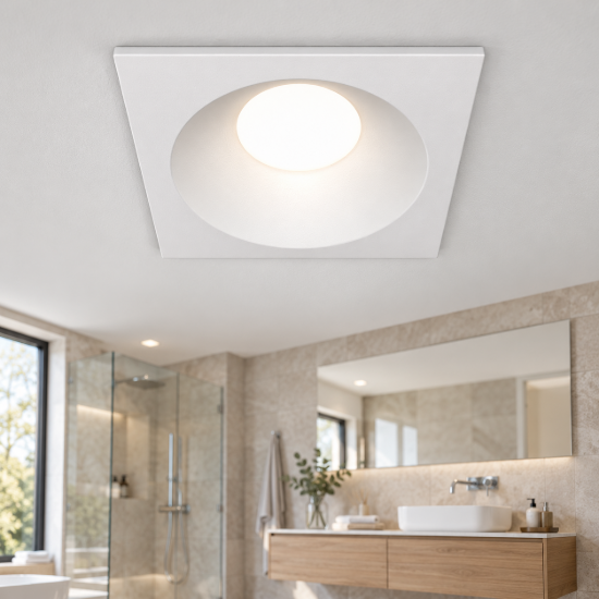 Maytoni zoom faretto da incasso per bagno gu10 bianco ip65