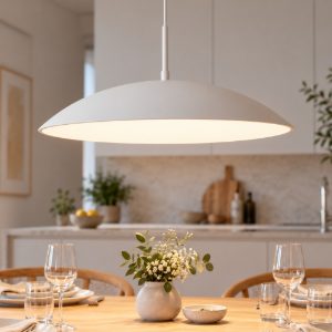 Fabas glamis lampadario da cucina led 24w 3000k bianco