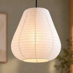 Lampadario a sospensione per cucina moderno a campana bianco
