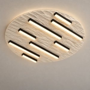 Eglo campomarino plafoniera led 18w cct 2700k 6500k 38cm per soggiorno moderna beige