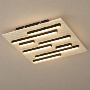 Eglo campomarino plafoniera led 24w cct 2700k 6500k 38cm per soggiorno moderna beige