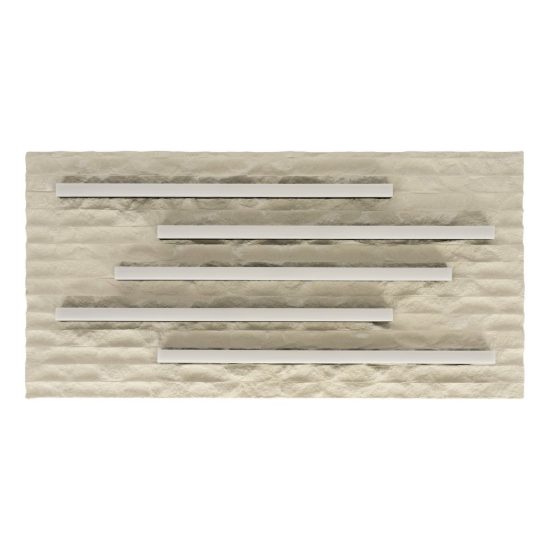 Eglo campomarino plafoniera led 24w cct 2700k 6500k 60cm per soggiorno moderna beige
