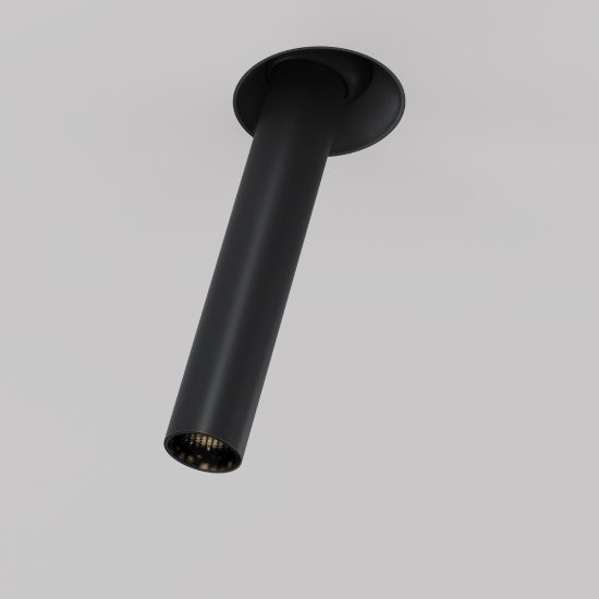 Maytoni focus t faretto da incasso soffitto nero led 7w 3000k
