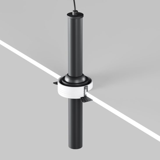 Maytoni focus t faretto da incasso soffitto nero led 7w 3000k
