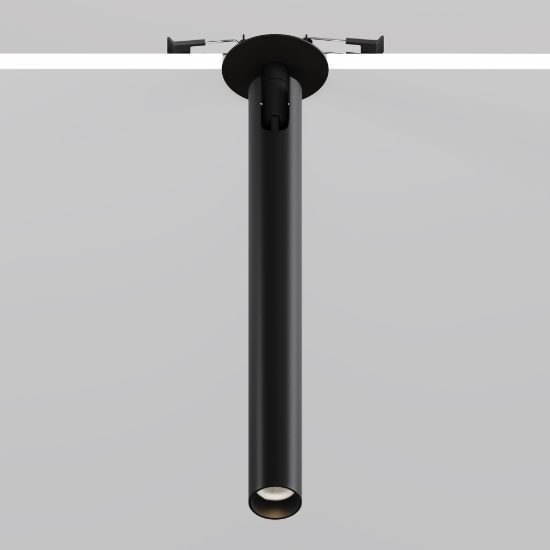 Maytoni focus t faretto da incasso soffitto orientabile nero led 6w 3000k