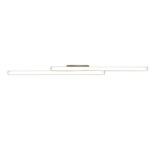 Eglo pradilla plafoniera led 21w cct 2700k 6500k 74cm moderna lineare sabbia