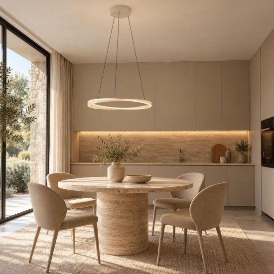 Eglo camerota lampadario led 40w cct 2700k 6500k 57cm con telecomando per sala da pranzo moderno sabbia