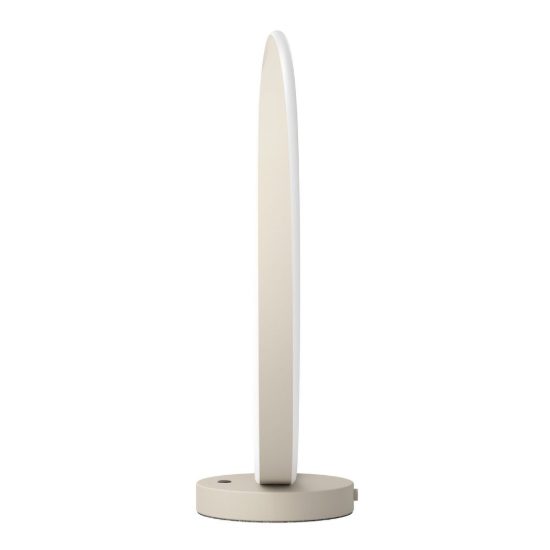 Eglo camerota lampada da tavolo led 10w cct 2700k 6500k 44cm per soggiorno moderna sabbia