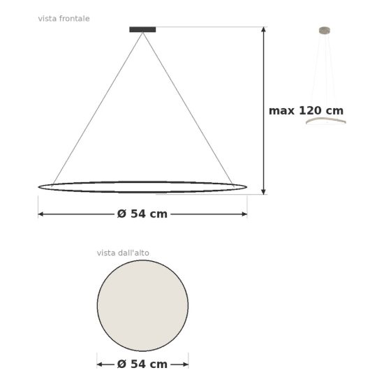 Eglo leporano lampadario led 35w cct 2700k 6500k 54cm per sala da pranzo moderno sabbia