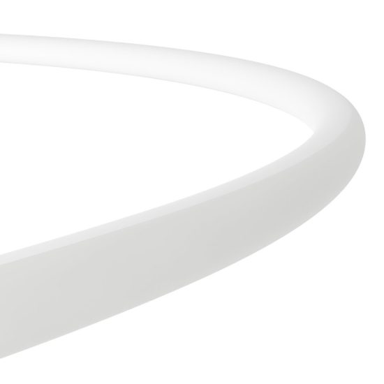 Eglo racale lampadario a sospensione led 27w cct 2700k 6500k 45cm per sala da pranzo moderno bianco